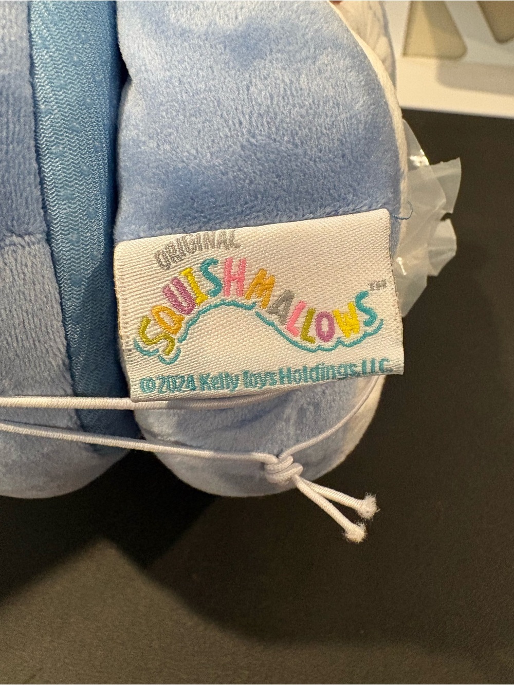 Original Squishmallow Samir the Whale Plush Slippers Kids Youth Sizes New - Picture 8 of 9